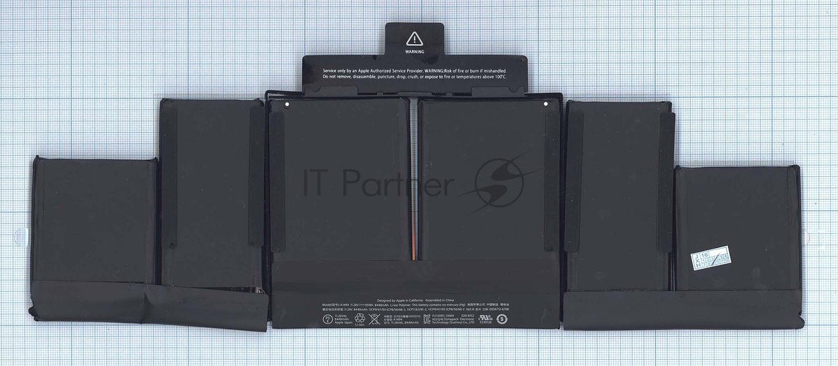 Аккумулятор Apple A1398, для MacBook Pro 15" Retina 2012-2013, 95Wh