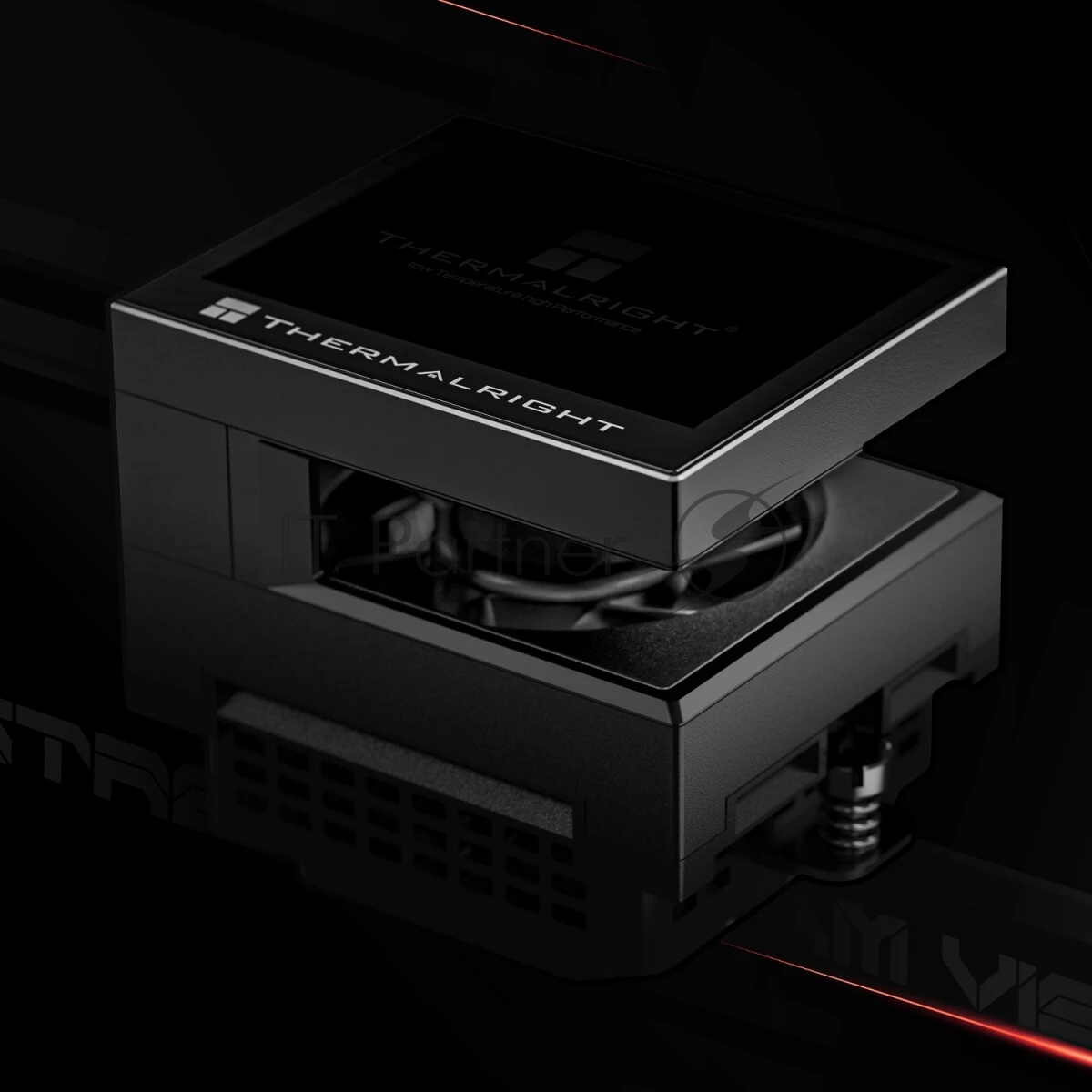Система водяного охлаждения Thermalright Stream Vision 360 Soc-AM5/AM4/1200/1700/1851 черный 4-pin 28.1dB Al LCD Ret (S-VISION-360-BL)