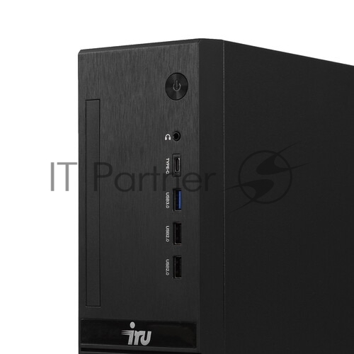 Компьютер IRU 310SC SFF i3 12100 (3.3) 16Gb SSD 256Gb UHDG 730 Win 11Pro GbitEth 200W черный (1969056)