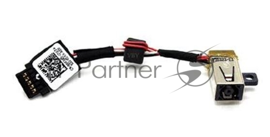 Разъем питания для ноутбука Dell XPS 13 9343, 9350, 9360, 0P7G3, 00P7G3 с кабелем