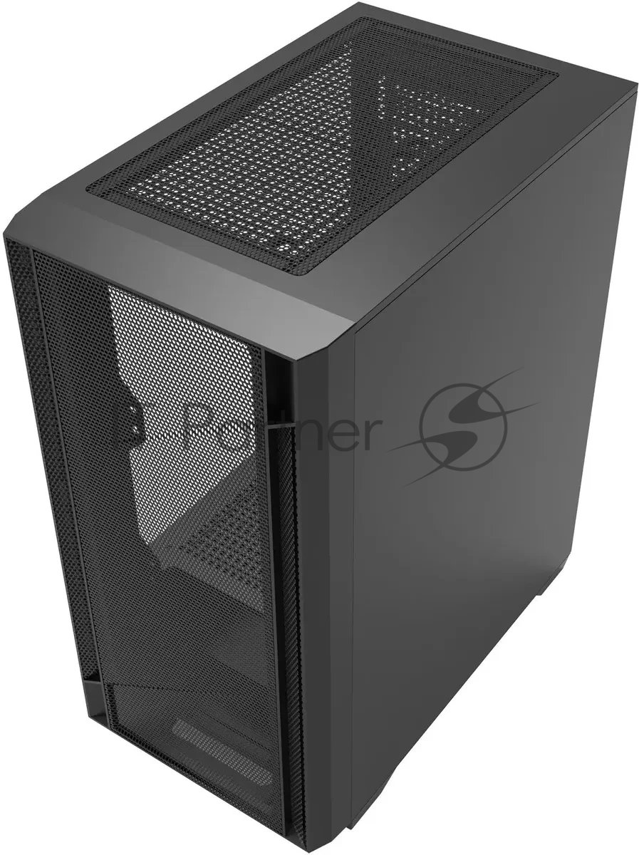 Корпус Bloody CC-124-BK, Mini-Tower, чёрный