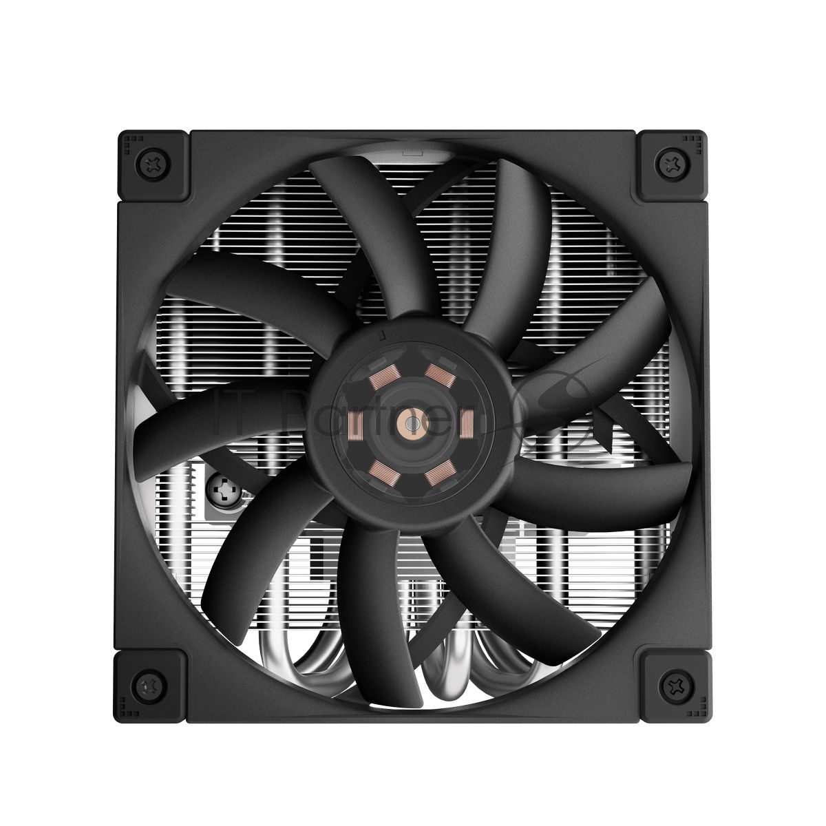 Кулер для процессора DEEPCOOL AN600 серебристый, 120 мм, алюминий/медь, 1850 об/мин, 24.2 дБ, 4 pin, 180 Вт, 67 мм