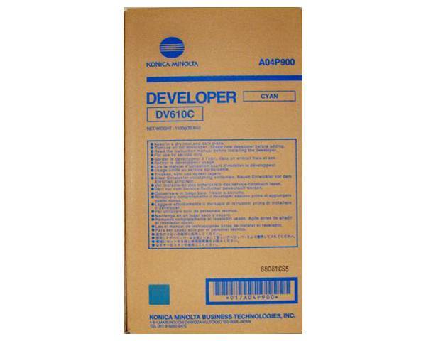 Девелопер Konica-Minolta bizhub Pro C5500/C5501/C6500/C6501 синий DV-610C A04P900