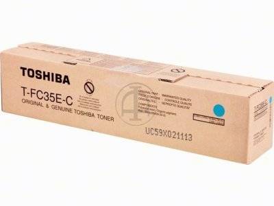 Тонер-картридж Toshiba ES2500C/3500C/3510C  T-FC35EC синий  (o)