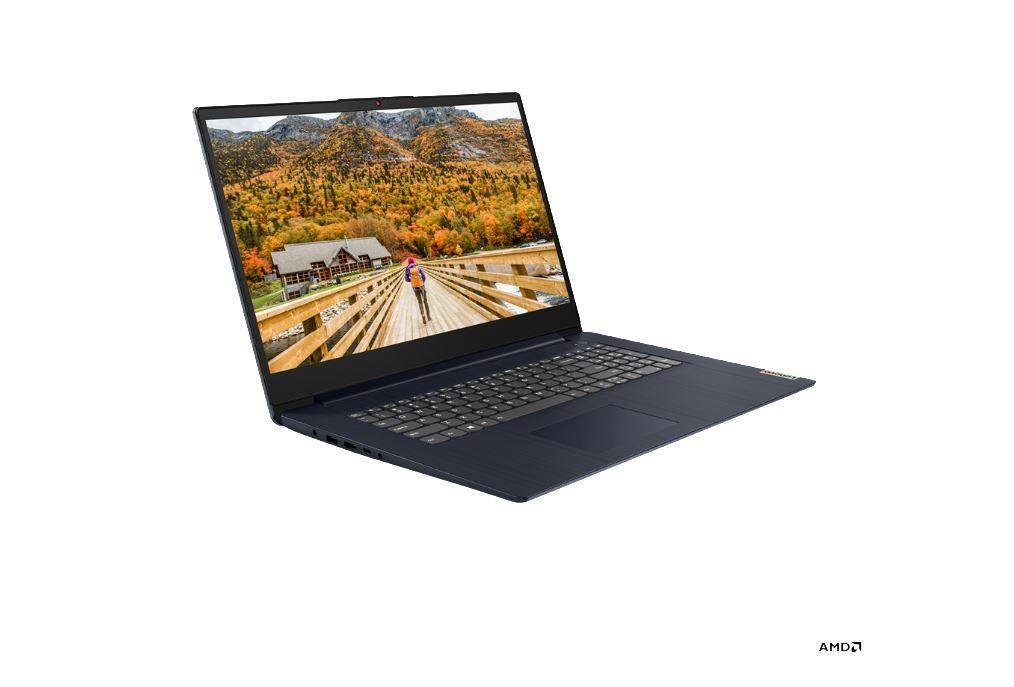 Ноутбук Lenovo IP3 17ALC6 17.3" FHD, AMD R5-5500U, 8Gb, 512Gb SSD, no ODD, Win10, серый (82KV004ERU)