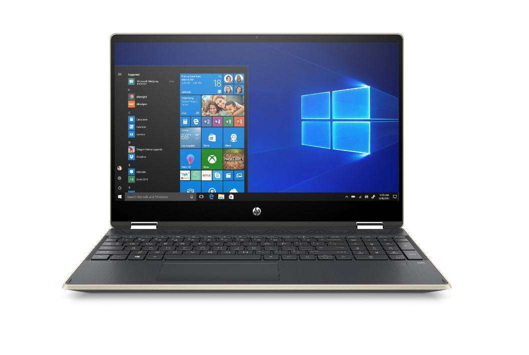 Ноутбук HP Pavilion 15x360 15-dq1007ur 15,6" FHD Touch, Intel Core i7-10510U, 16Gb, 512Gb SSD, no ODD, AMD M535 2Gb, Fre