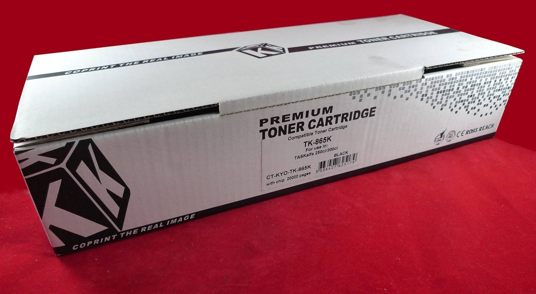 Тонер-картридж для Kyocera TASKalfa 250ci/300ci TK-865K black 20K ELP Imaging®