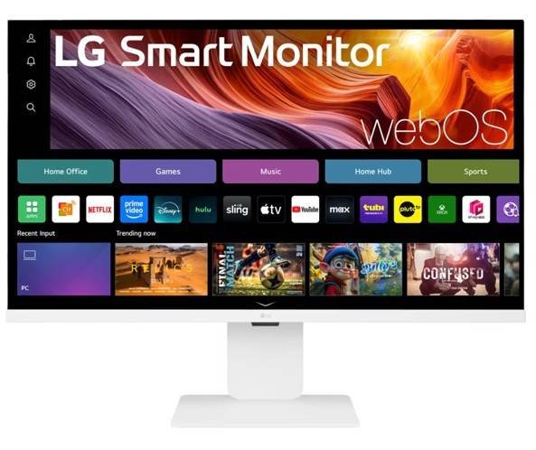 Монитор LG 31.5" 32U850SA-W белый IPS LED 16:9 HDMI M/M Cam матовая HAS 1000:1 400cd 178гр/178гр 3840x2160 60Hz 4K USB 7.7кг