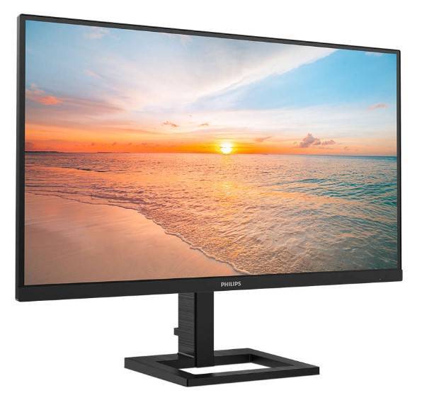 МОНИТОР 27" PHILIPS 27E1N1800AE/00 Black (4K, IPS, 3840x2160, 4 ms, 178°/178°, 350 cd/m, 1000:1, +2xHDMI 2.0, +DP,MM)