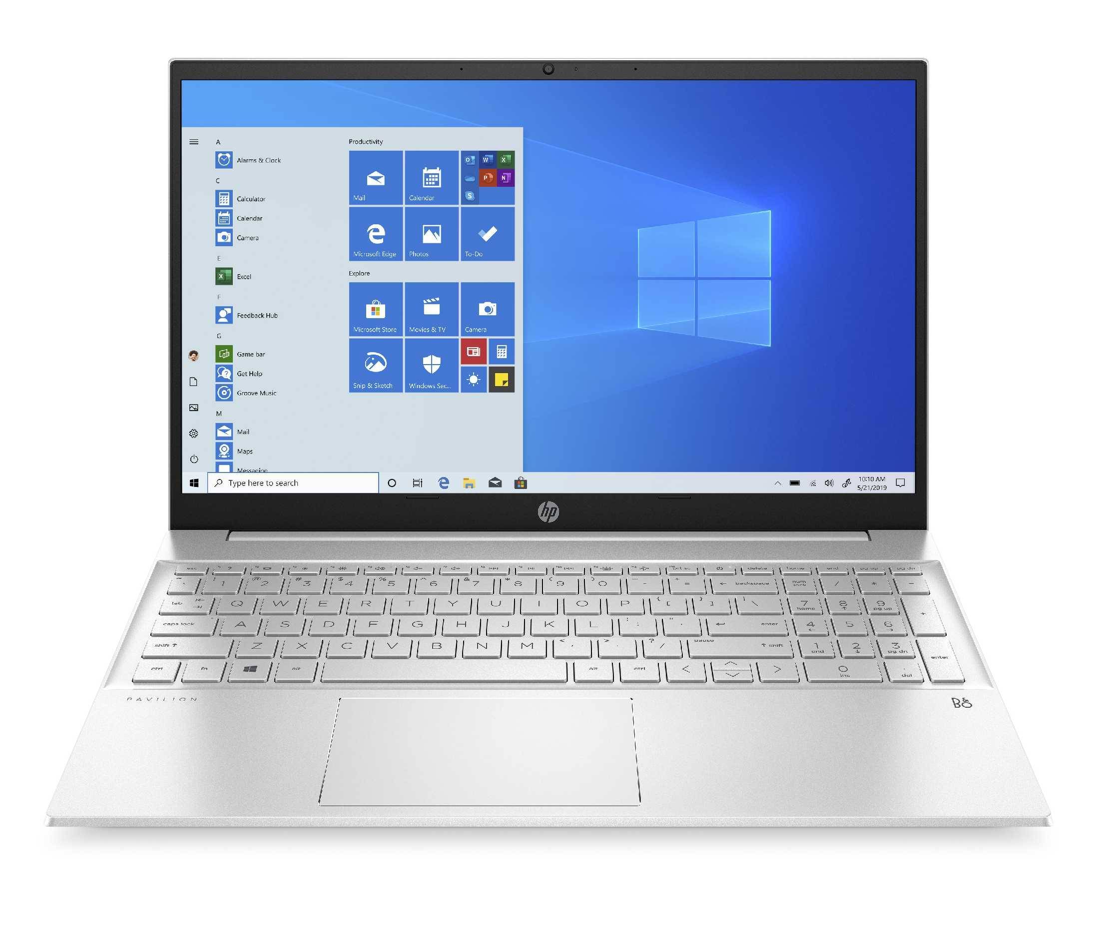 Ноутбук HP Pavilion 15-eh0005ur 15.6" FHD, AMD Athlon 3150U, 8Gb, 256Gb SSD, no ODD, FreeDOS, серебристый