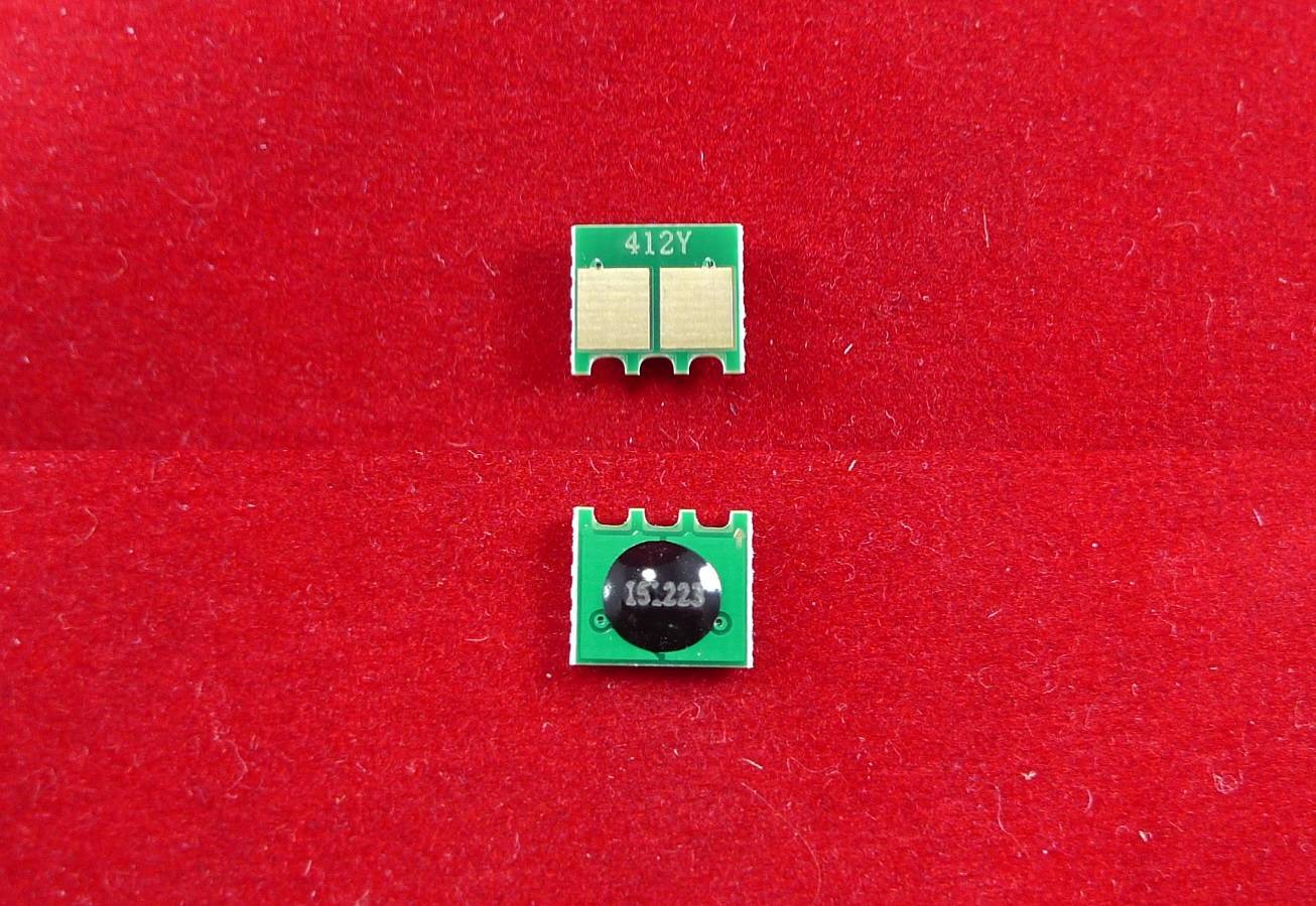 Чип для картриджа CE412A Yellow, 2.6K ELP Imaging®
