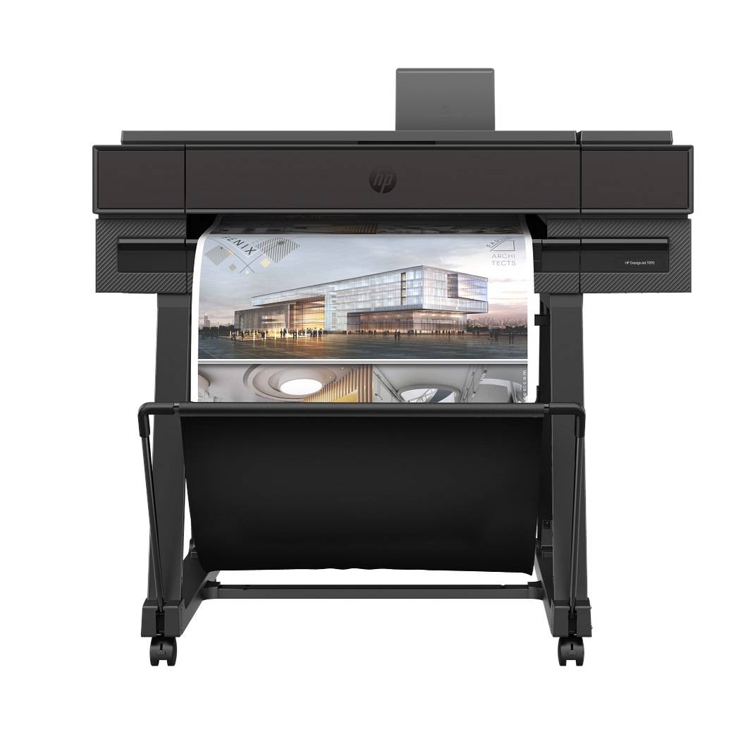 Плоттер HP DesignJet T870 (А1, 24", 4-х цветная, 2400x1200dpi,1Gb, /Ethernet/Wi-Fi, подставка)