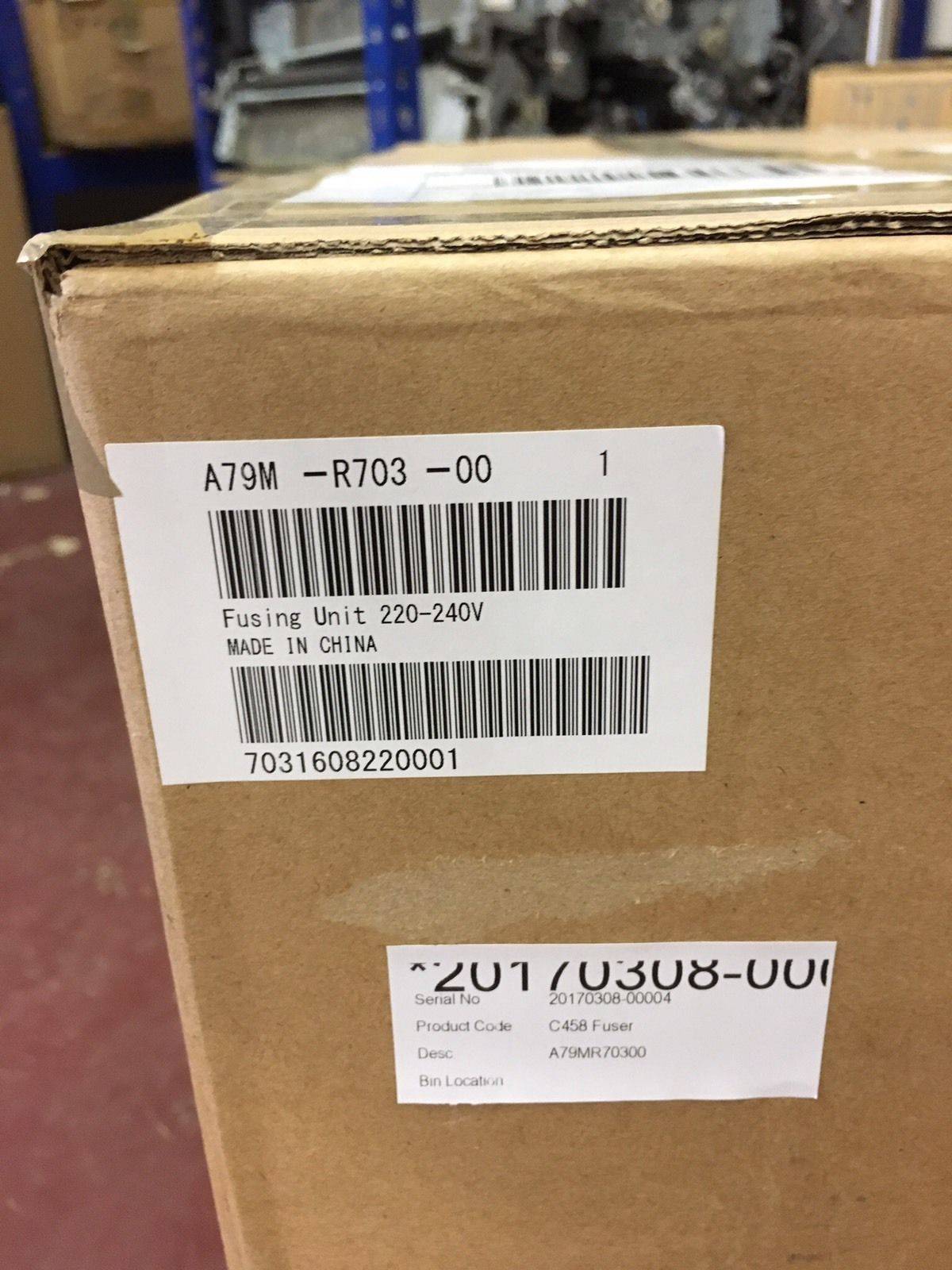 Печь в сборе Konica-Minolta bizhub 458/C458 (A79MR70300/A79MR70311/A79MR70322/A79MR70333/A79MR70344)
