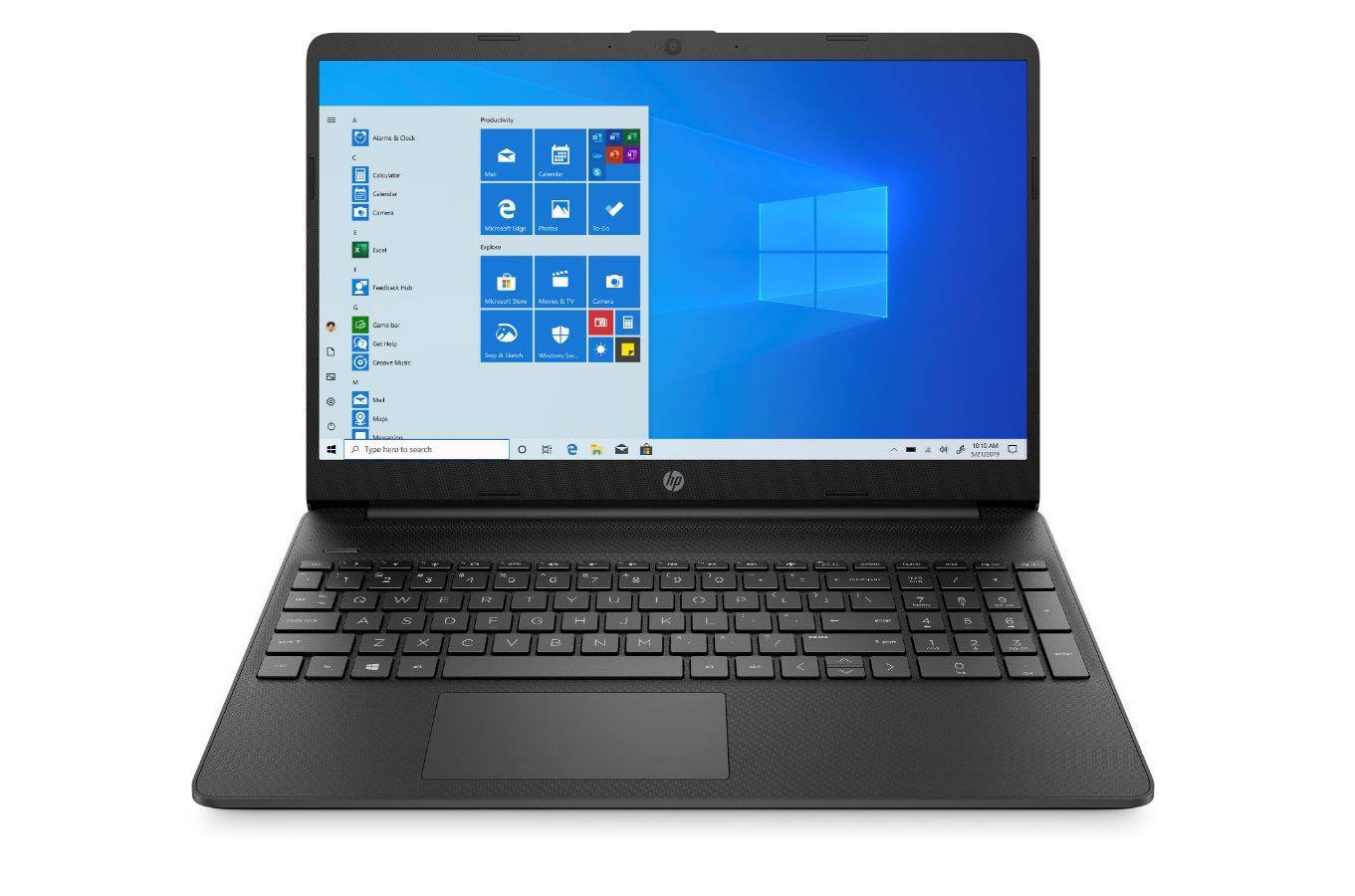 Ноутбук HP15 15s-eq1205ur 15.6" FHD, AMD Athlon-3150U, 8Gb, 128Gb SSD, no ODD, Win, черный (RM Excl)