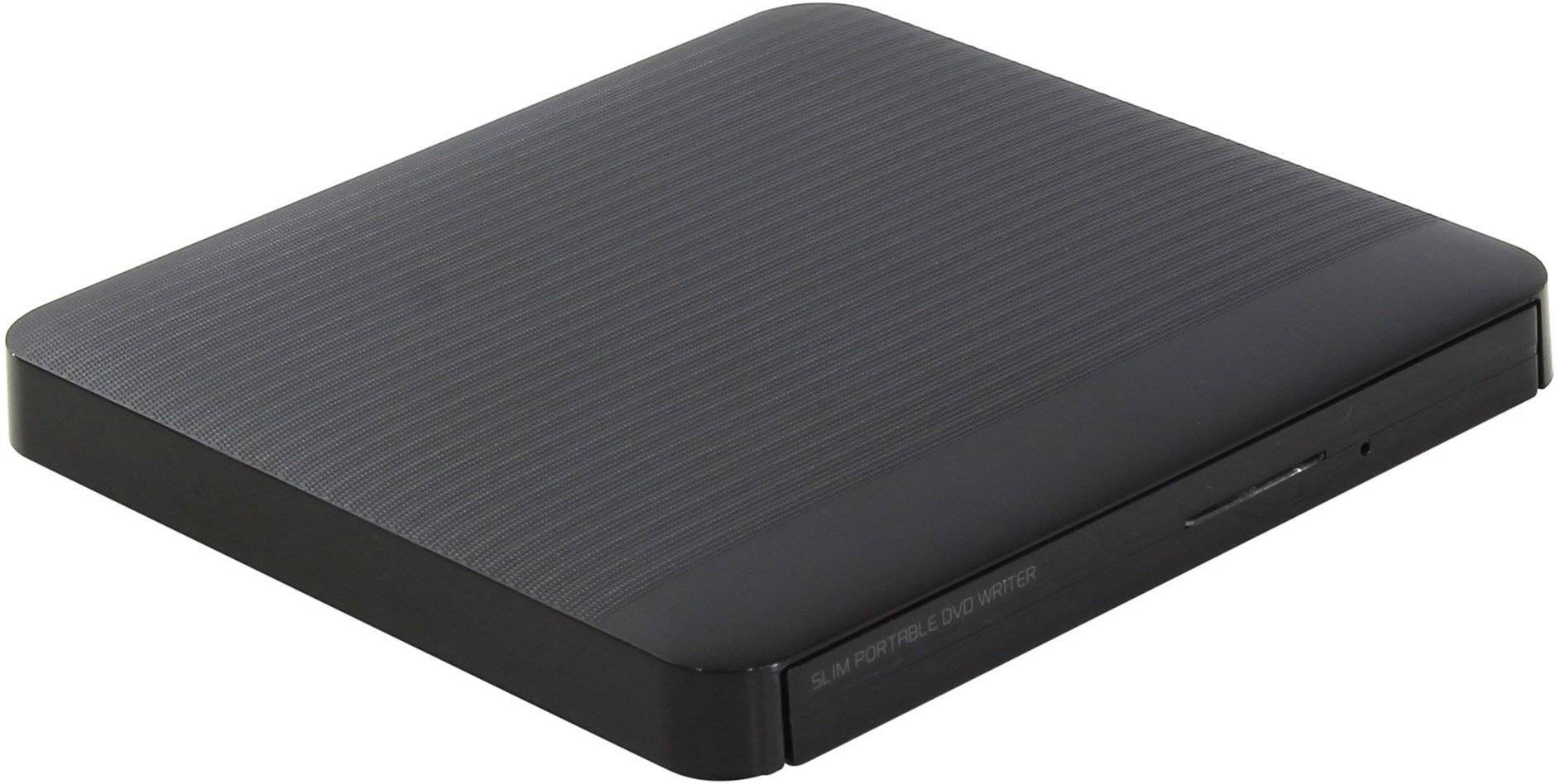 Внешний оптический привод Slim LG GP50NB41 (USB, DVD-RW, черный) RTL