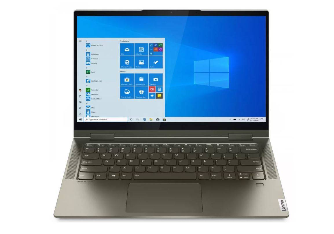 Ноутбук Lenovo YOGA 7 14ITL5 14.0" FHD Touch, Intel Core i5-1135G7, 16Gb, 512Gb SSD, no ODD, Win11, зеленый (82BH00G4RU)