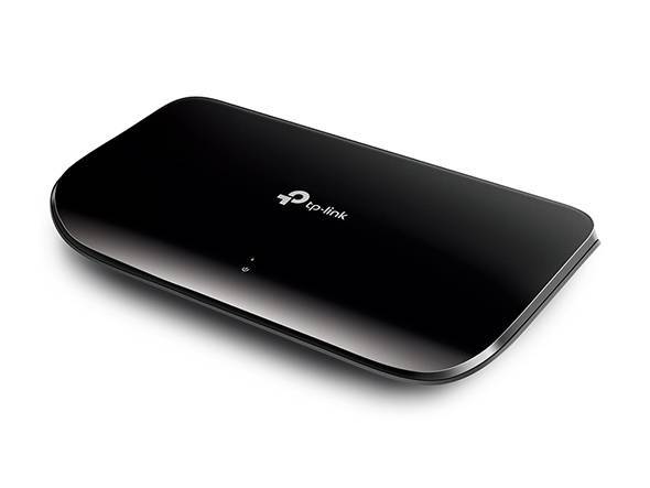 TP-Link TL-SG1008D 8-портовый гигабитный настольный коммутатор, пластиковый корпус