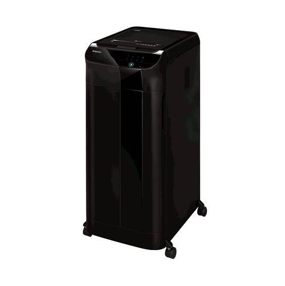 Fellowes® Шредер AutoMax® 550C (автоподача 550 листов), DIN P-4, 4х38мм, 550лст., 83 лтр., Smart Lock.