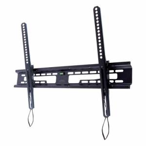 Кронштейн Kromax FLAT-2 new черный для TV 32"-90", настенный наклонный, max VESA 600x400, от стены 42мм, наклон +3-10°