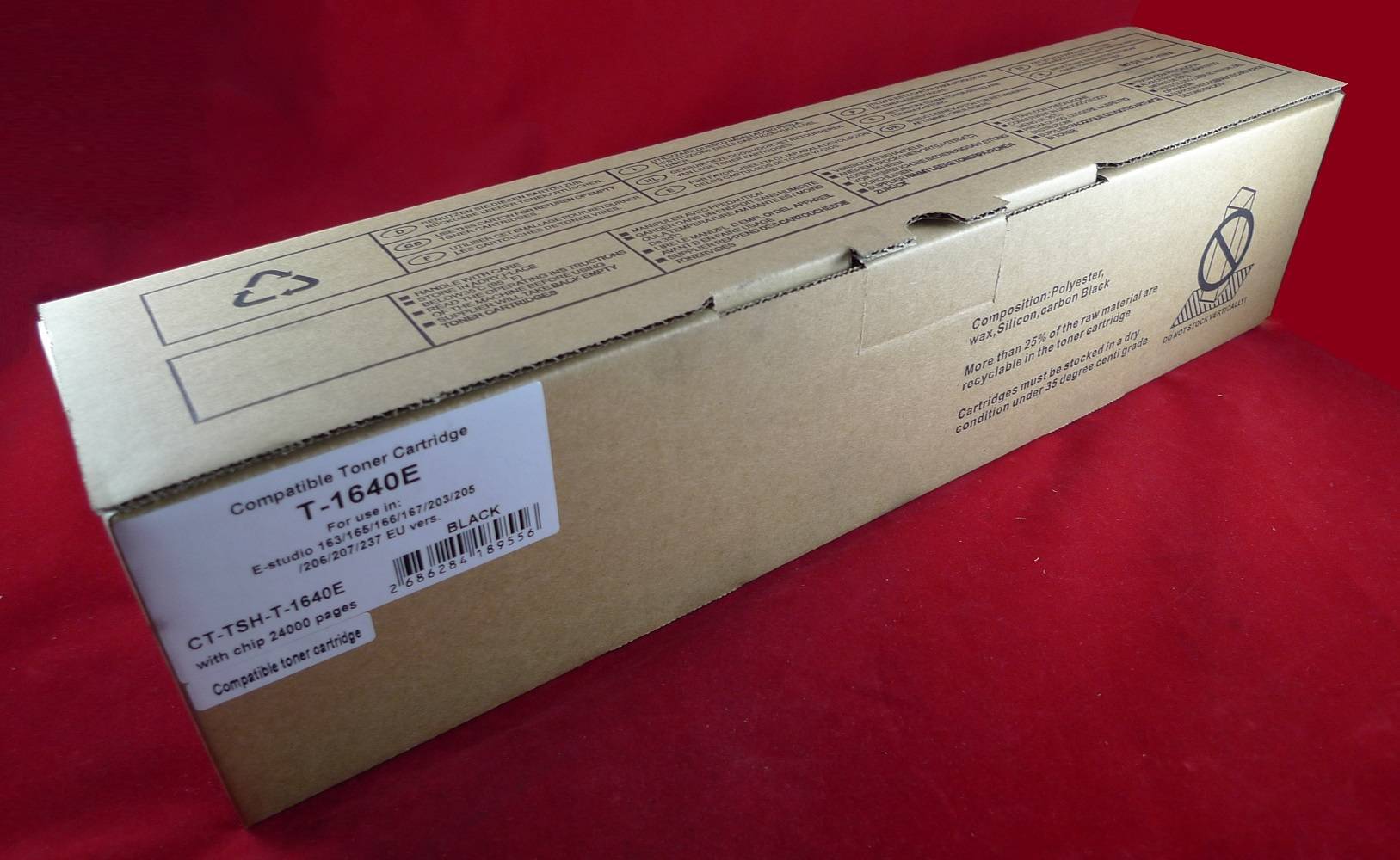 Тонер-картридж Toshiba T-1640E E-Studio 163/165/166/167/203/205/206/207/237 EU vers. 24К ELP Imaging®