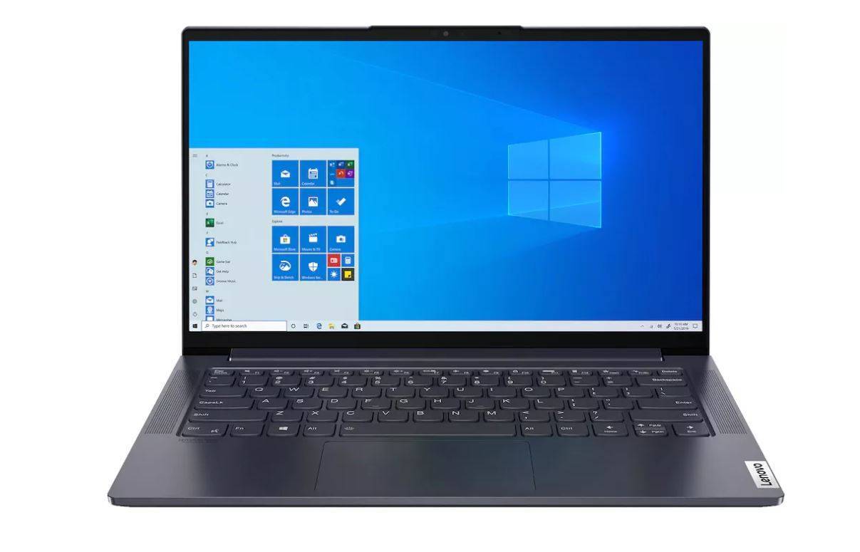 Ноутбук Lenovo YOGA Slim7 14ITL05 14" FHD, Intel Core i5-1135G7, 8Gb, 512Gb SSD, no ODD, Win10, серый (82A3009ERU)