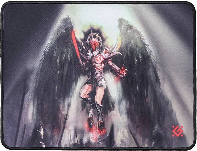 Игровой коврик  Defender Angel of Death M 360x270x3 мм, ткань+резина Defender Игровой коврик Angel of Death M 360x270x3 мм, ткань+резина