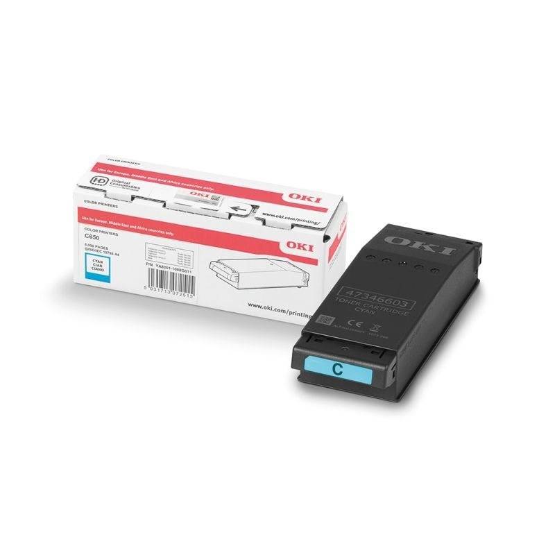 09006127 Тонер TONER-C 6K C650 Голубой тонер-картридж для C650 на 6000 стр. A4
