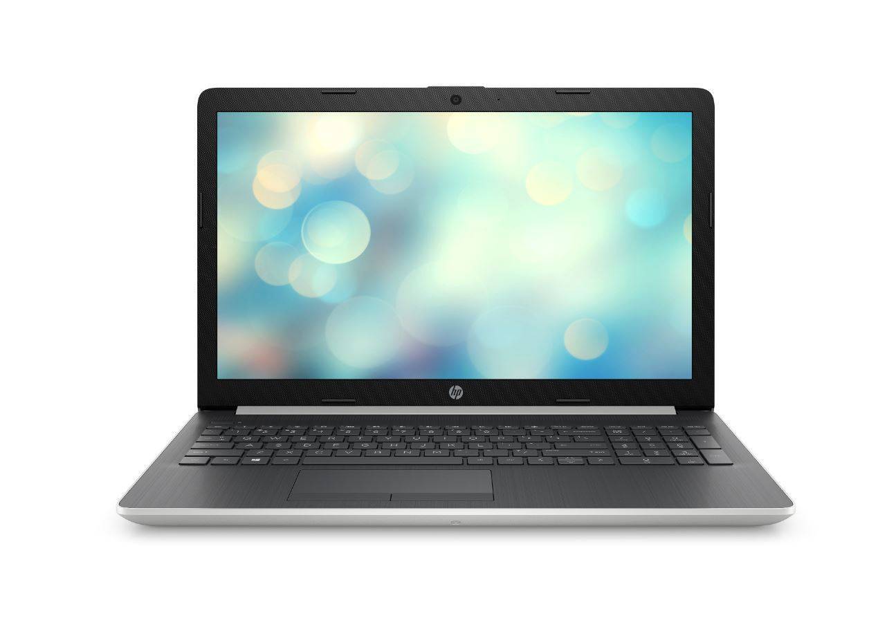 Ноутбук HP15 15-da1077ur 15.6" FHD, Intel Core i5-8265U, 8Gb, 256Gb SSD, no ODD, Nvidia MX130 4Gb, FreeDOS, серебристый