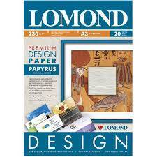 LOMOND 0929032 Односторонняя фотобумага Папирус Premium, матовая, 230g/m2, А3, 20p
