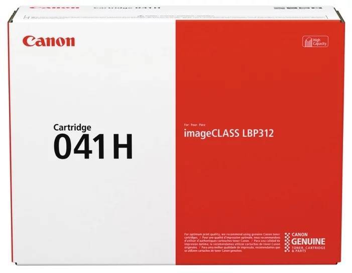 Картридж CANON 041H BK  увеличенной емкости,  20 000 стр