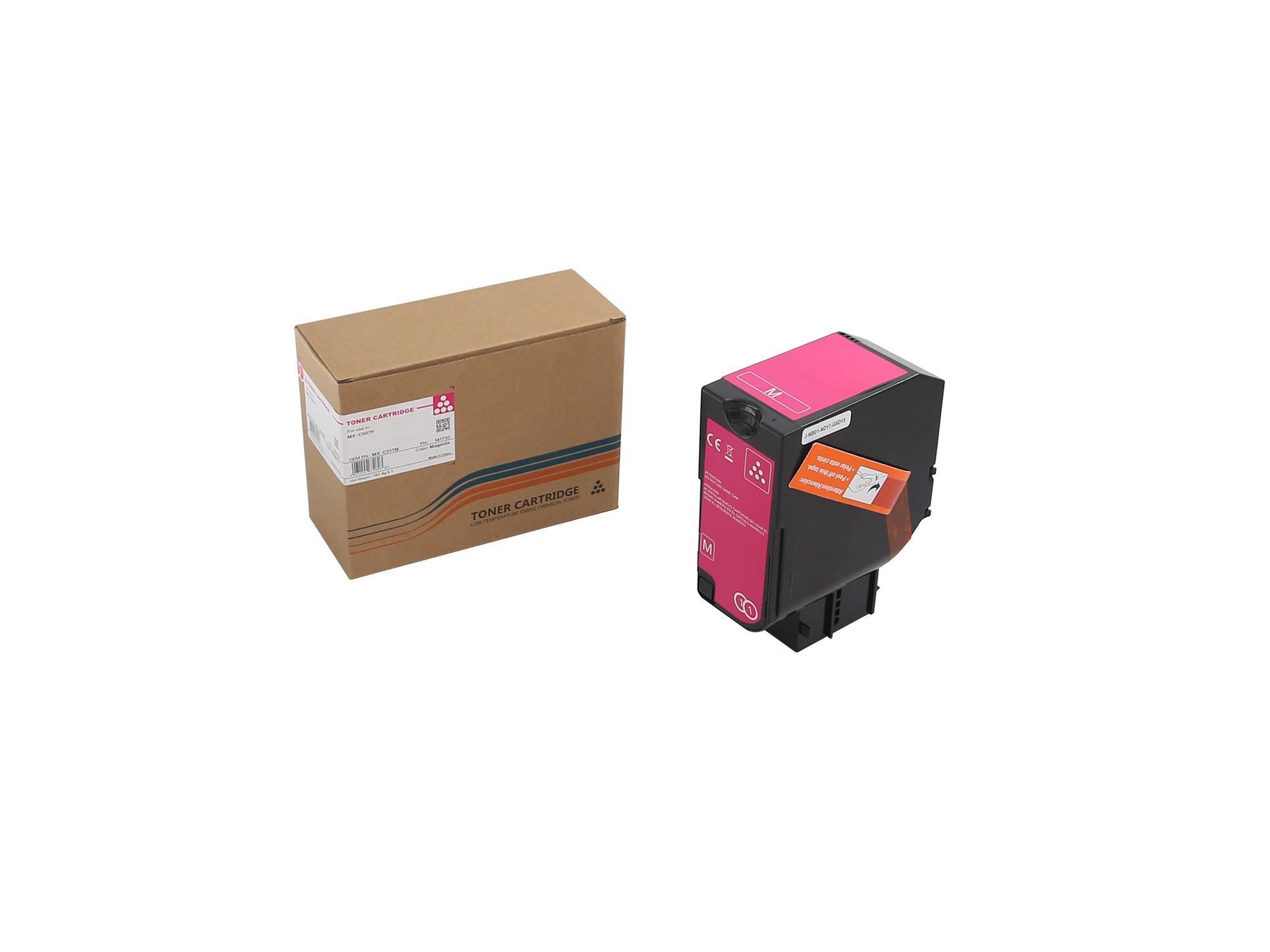 Тонер-картридж для SHARP MX-C507P Magenta (CPT) (WW (EX. USA)) 157,4г, 10000 стр. (MX-C51TM) CET