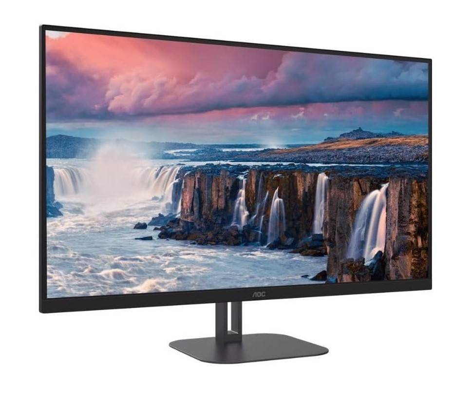 МОНИТОР 32" AOC U32V5N Black (4K, VA, 3840x2160, 4 ms, 178°/178°, 300 cd/m, 3500:1, +2xHDMI 2.0, +2xDisplayPort 1.4)