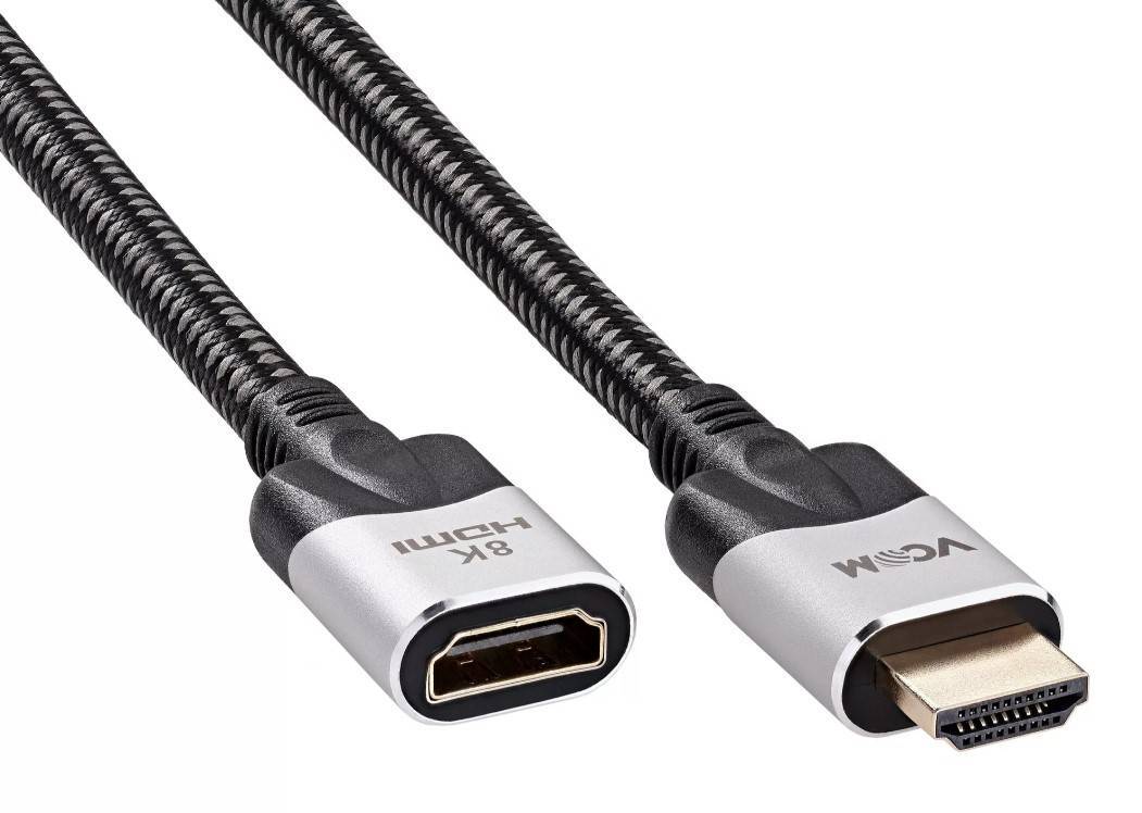 Кабель удлинительный HDMI 2.1v, 8K@60Hz, 1m VCOM <CG516M-1.0>