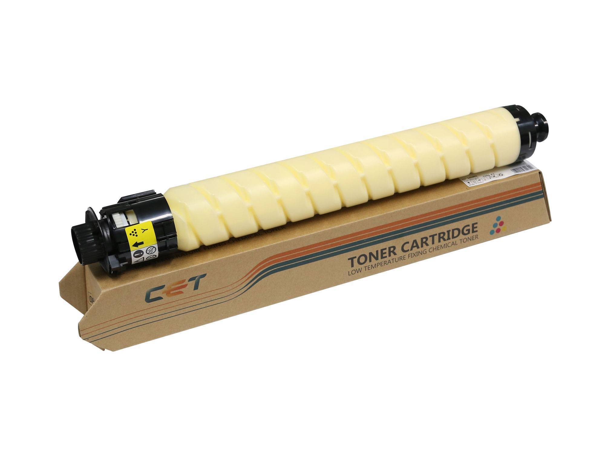 Тонер-картридж для RICOH MPC2003/MPC2004/MPC2011SP/MPC2503/MPC2504 Yellow (CPP, CPT, HT8) 202г (841926) CET