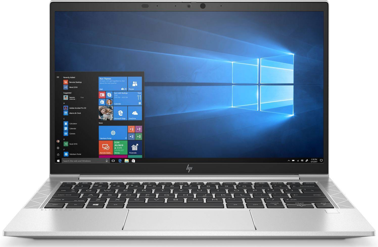 Ноутбук HP EliteBook 830 G7 13.3" FHD, Intel Core i5-10310U, 8Gb, 256Gb SSD, no ODD, Win10 Pro, серебристый