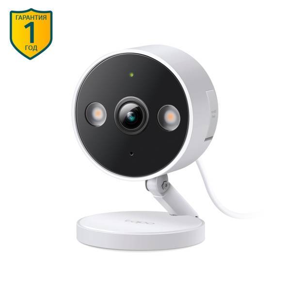 Камера видеонаблюдения TP-Link - Tapo C120, IP-камера, 2560 x 1440, 3.17мм F1.65, CMOS 1/2.9", angle of view 120°, 20fps, IEEE 802.11b/g/n, microSDHC, IR range 10m, IP66, TAPO C120