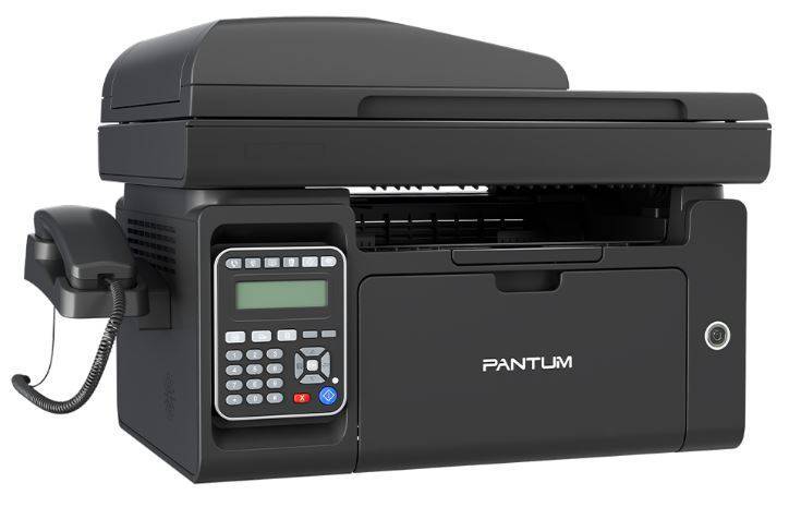 МФУ Pantum M6607NW, лазерный, монохромный, A4, 22 стр/мин, Wi-Fi, LAN, USB