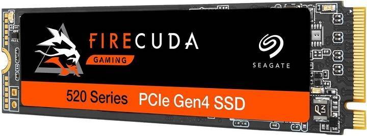 Твердотельный диск 1TB Seagate FireCuda 520, PCI-E 4.0x4 [R/W - 5000/4400 MB/s] TLC 3D NAND