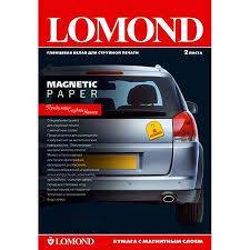 LOMOND 2020347 "Magnetic" глянцевая бумага с магнитным слоем,   660 г/м2, A3 (2), 530 мкм (LM20347)