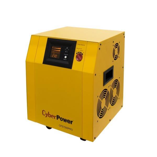 Инвертор CyberPower CPS 7500 PRO (5000 Вт. 48 В.), ток заряда батарей до 45А CPS7500PRO