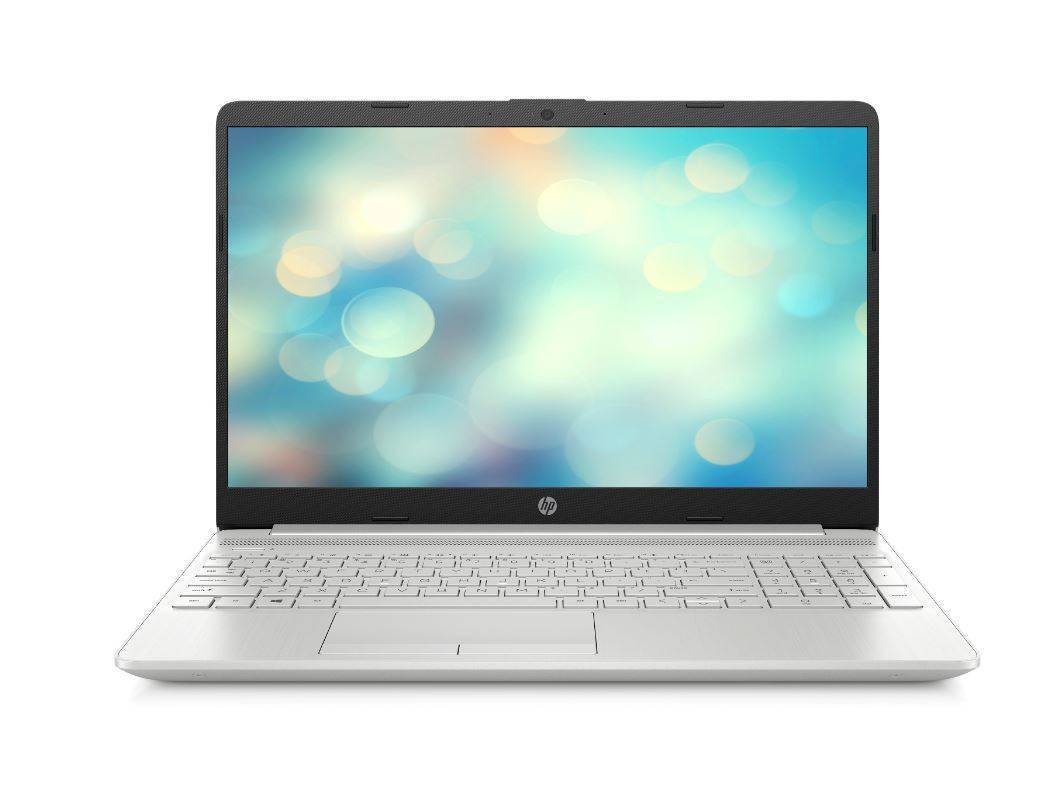 Ноутбук HP15 15-dw0006ur 15.6" FHD, Intel Core i5-8265U, 4Gb, 1Tb + 16Gb SSD (Optane), no ODD, Win10, серебристый