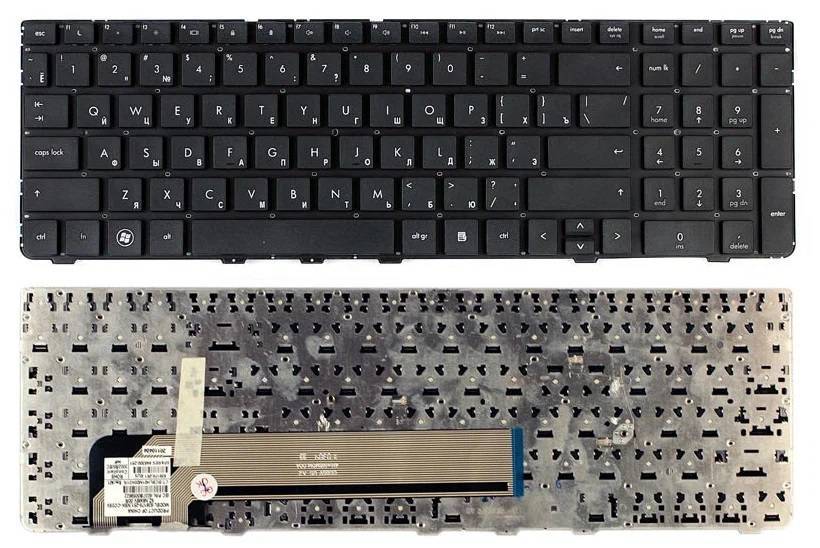 646300-251 Клавиатура для HP Probook 4535S/4530S/4730S (без рамки) (646300-251/638179-251)