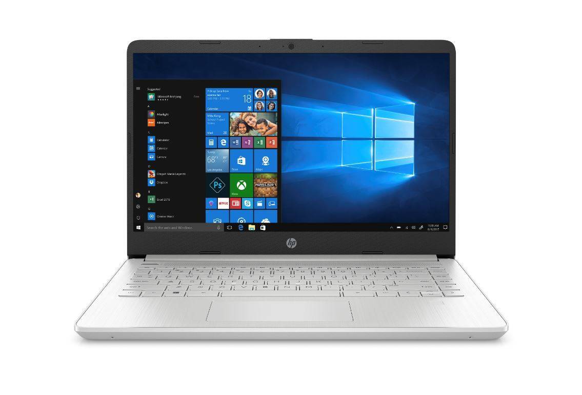 Ноутбук HP14 14s-fq1018ur 14.0" FHD, AMD R3-5300U, 8Gb, 256Gb SSD, no ODD, FreeDOS, серебристый