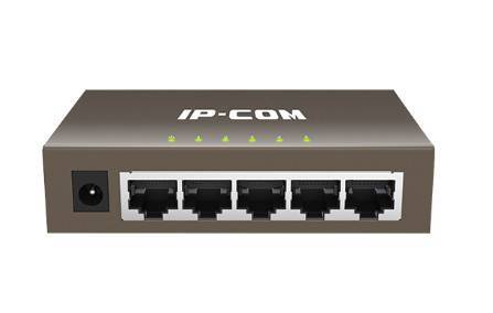 Коммутатор IP-COM G1005 Коммутатор неуправляемый, 5 портов 5x1 Гбит/с, настольный