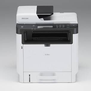 Лазерное МФУ Ricoh SP 330SFN (А4, 32 стр/мин, копир/принтер/сканер/факс/дуплекс, автоподатчик, 256МБ, PCL, USB2.0, Ether