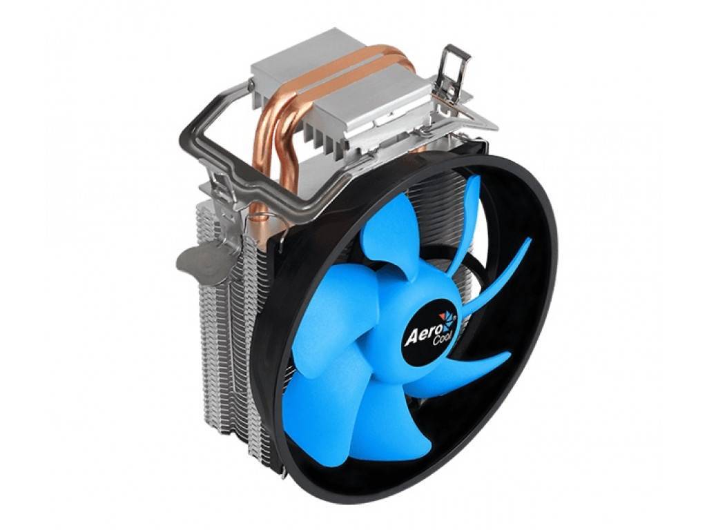 Кулер CPU Aerocool Verkho 2 Plus (универсальный, 115W, 18-27 dB, 1000-2000 rpm, 120мм, 4pin, ) RTL (4713105960877)