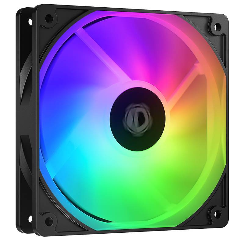 Вентилятор для корпуса ID-Cooling XF-120 ARGB 120х120x25 черный 4-pin 30.5дБ (XF-120-ARGB-K) Ret