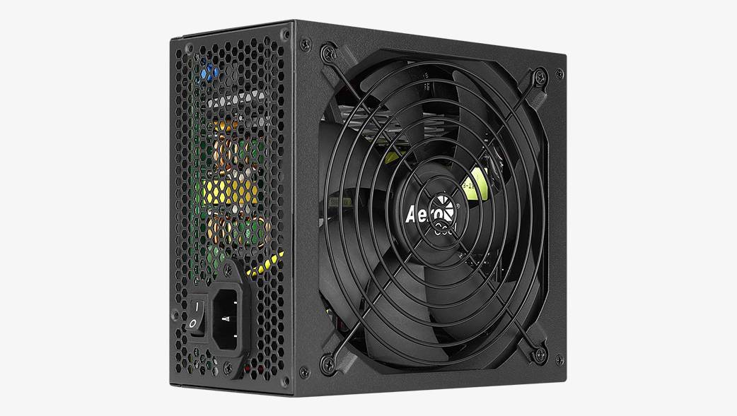 Блок питания Aerocool KCAS PLUS 1000GM, 1000W, 80+ Gold, модульный