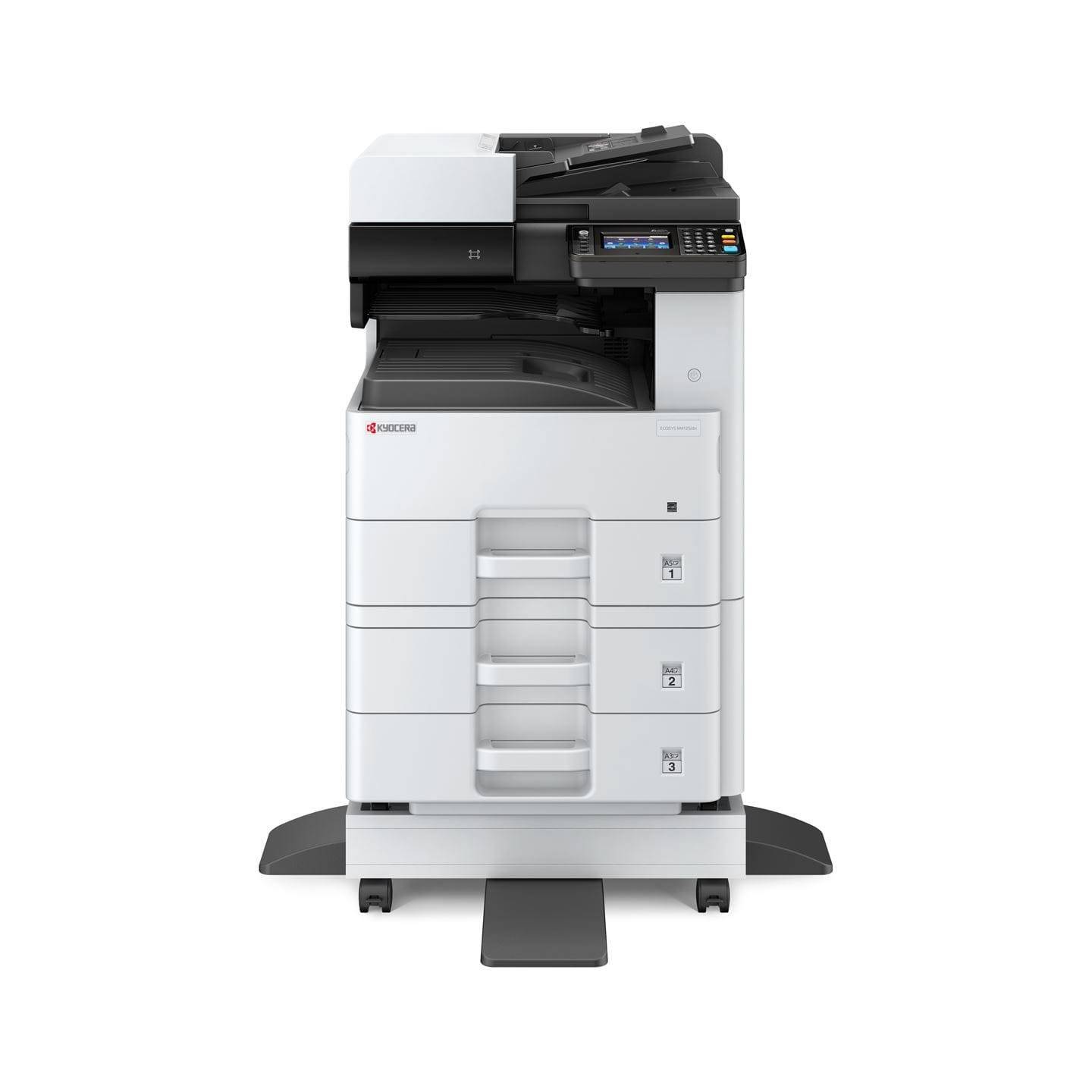 Лазерное МФУ монохром Kyocera M4125idn (ЕВРОПА ,A3,25/12 ppm A4/A3,1Gb,USB,Network,дуплекс,автопод) (1102P23NL0)
