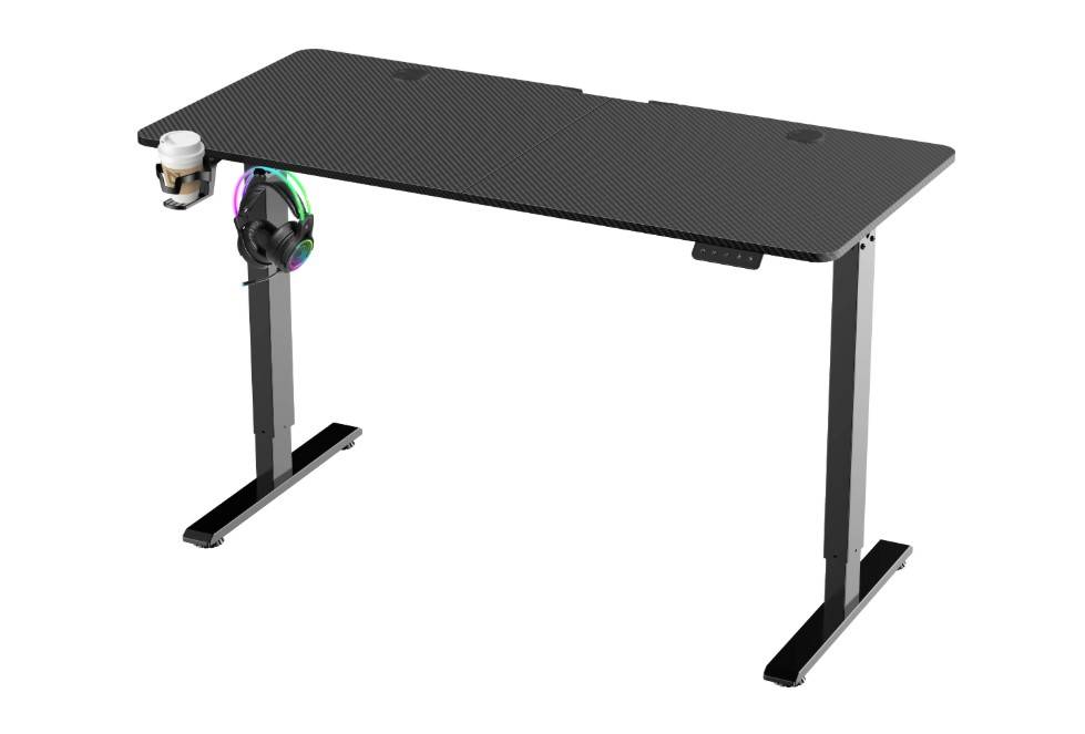 Стол игровой Defender компьютерный Enazo черн, 120x60, высота 72-117 см
